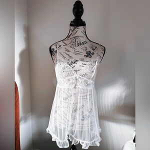 Victoria’s Secret Vintage White Lace Slip